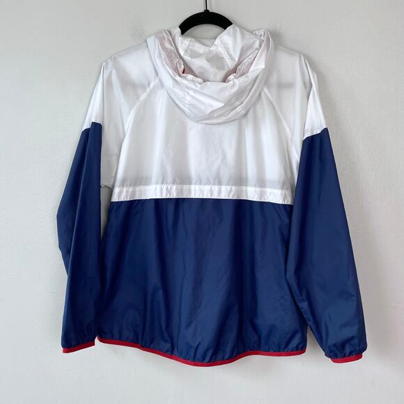 Eddie Bauer‎ Momentum Colorblock Hooded Jacket Lightweight Anorak Size Medium - Picture 6 of 7